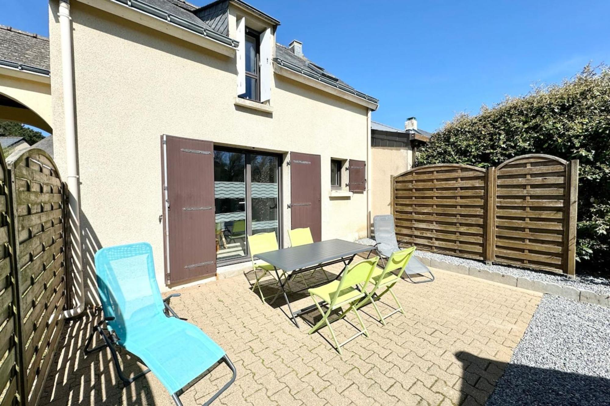 Charmante Maisonnette Terrasse - Proche Plages กิเดล ภายนอก รูปภาพ