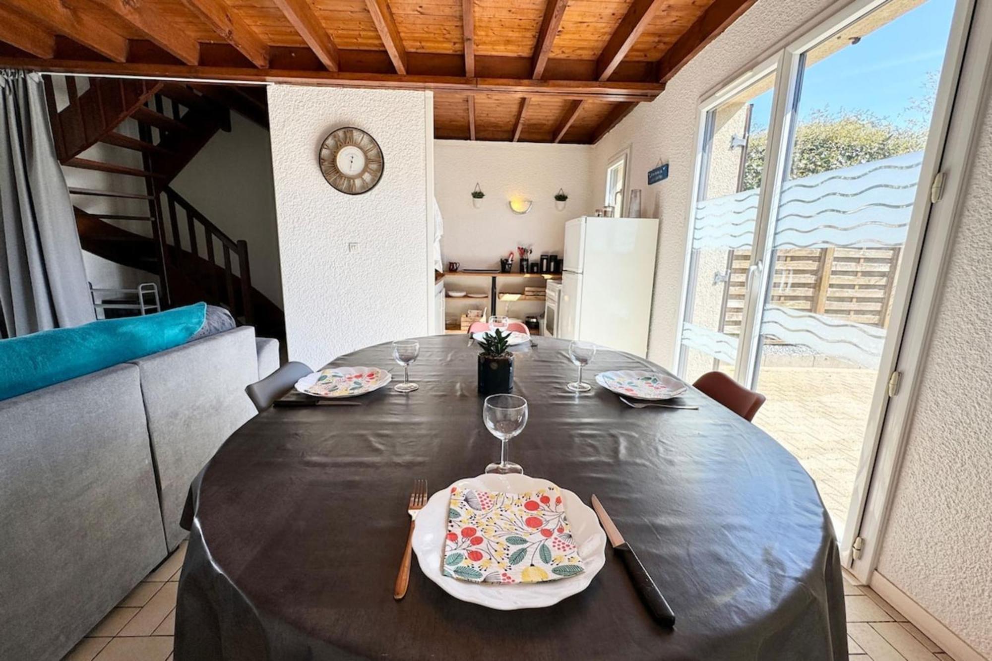 Charmante Maisonnette Terrasse - Proche Plages กิเดล ภายนอก รูปภาพ