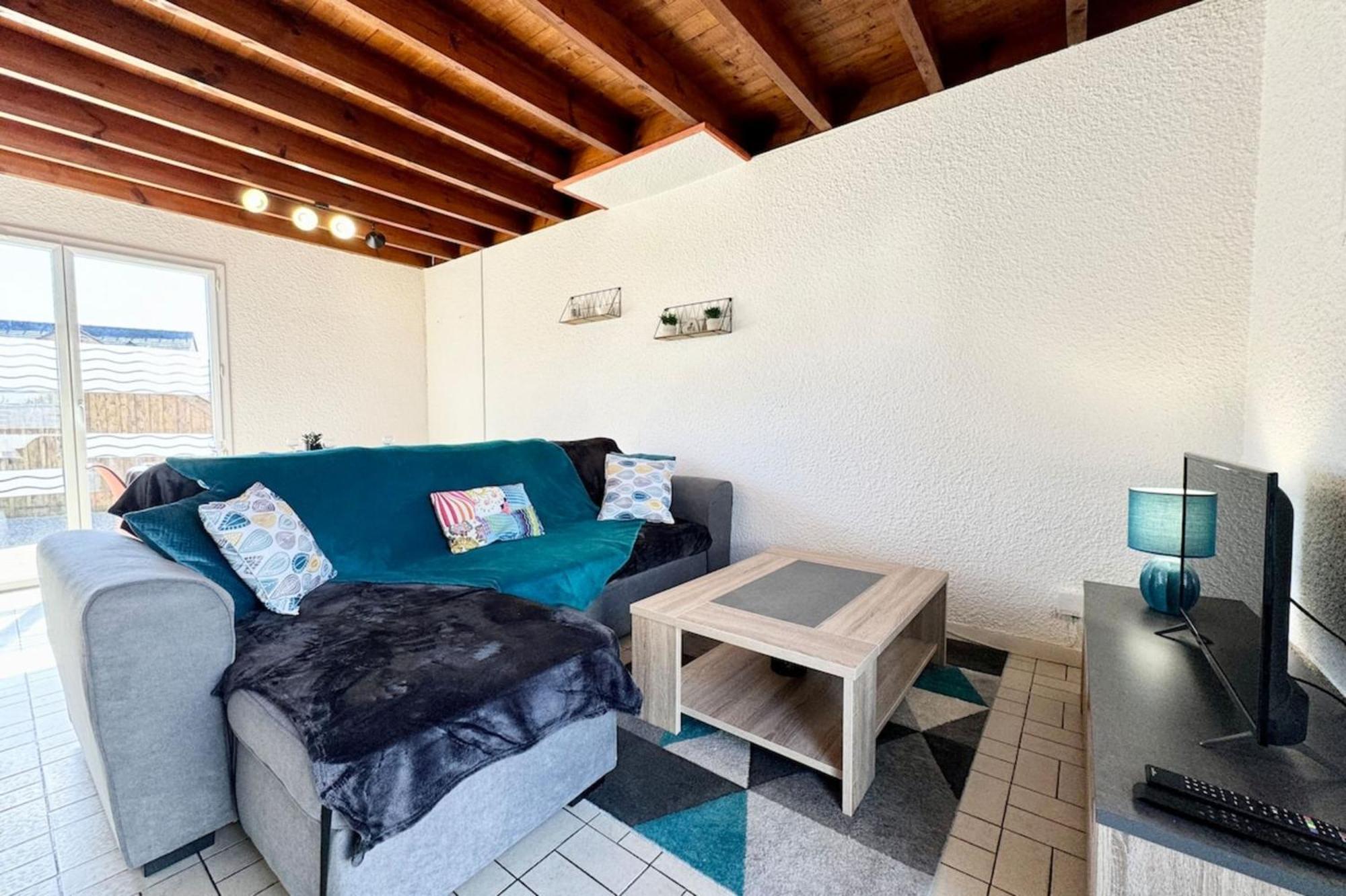 Charmante Maisonnette Terrasse - Proche Plages กิเดล ภายนอก รูปภาพ