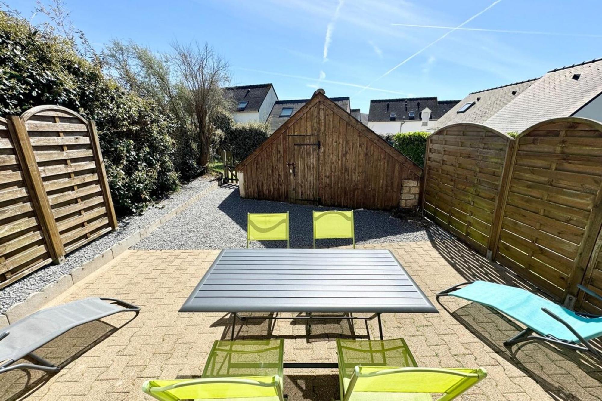 Charmante Maisonnette Terrasse - Proche Plages กิเดล ภายนอก รูปภาพ