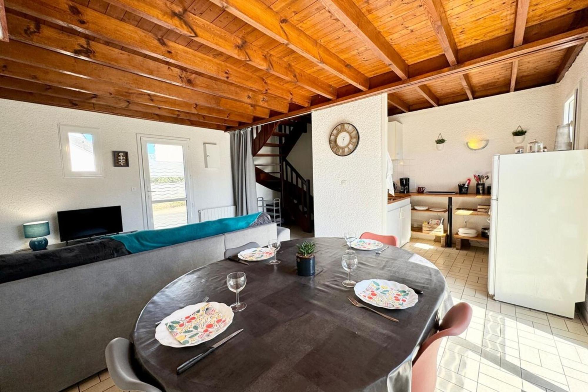 Charmante Maisonnette Terrasse - Proche Plages กิเดล ภายนอก รูปภาพ